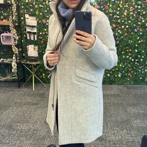 J. Crew Light Gray Women's Coat